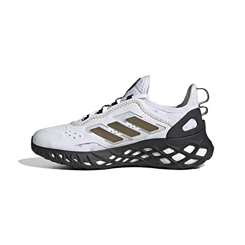 adidas Herren Web Boost J Sneaker, FTWR White/Gold met./core Black, 40 EU von adidas