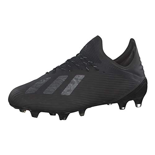 adidas Herren X 19.1 Firm Ground Fußballschuh, CBLACK/CBLACK/SILVMT, 40 EU von adidas