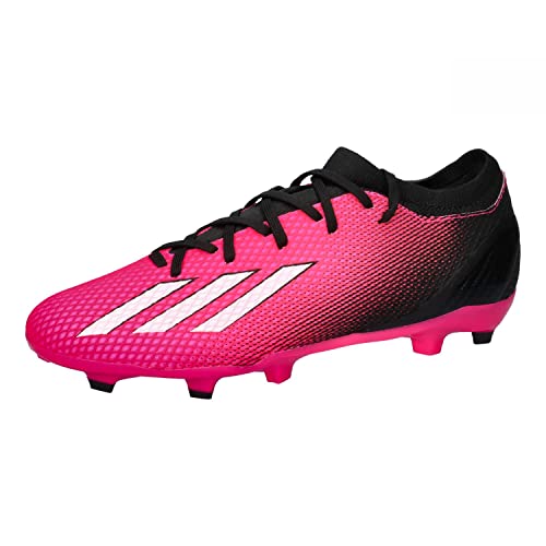 adidas Unisex X Speedportal.3 Firm Ground Boots Fußballschuhe, Shock Pink/Zero Metalic/Core Black, 46 EU von adidas