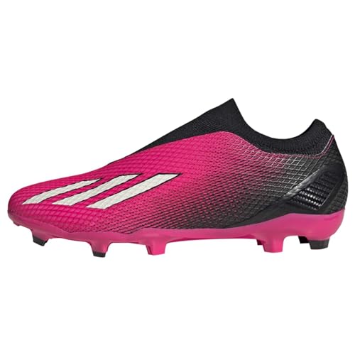 ADIDAS Unisex X SPEEDPORTAL.3 LL FG Sneaker, Team Shock pink 2/Zero met./core Black, 46 EU von adidas