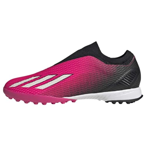 ADIDAS Unisex X SPEEDPORTAL.3 LL TF Sneaker, Team Shock pink 2/Zero met./core Black, 45 1/3 EU von adidas