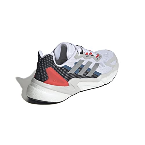 Adidas Herren X9000L3 U Sneaker, FTWR White/Silver met./Bright red, 41 1/3 EU von adidas