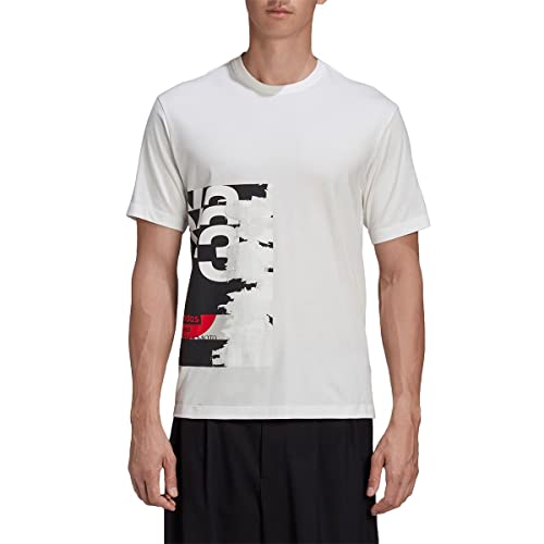 adidas Herren Y-3 CH1 Graphic T-Shirt Farbe: Weiß; Größe: XL von adidas