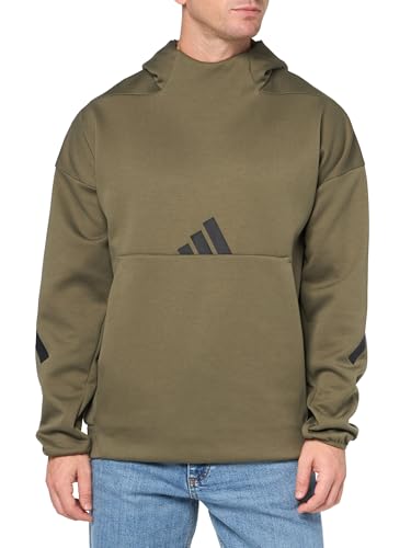 adidas Herren Z.n.e. Hoodie Kapuzenpullover, Olive Strata, X-Large von adidas