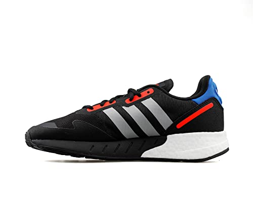 Adidas Herren ZX 1K Boost Running Shoe, core Black/Silver met./FTWR White, 43 1/3 EU von adidas