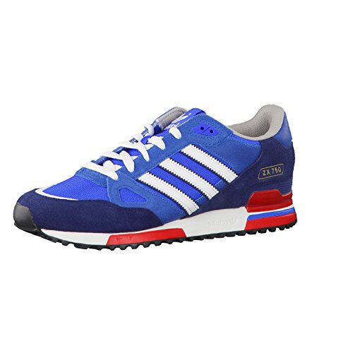 adidas Herren ZX750 Low-Top, Blau (Bluebird/Running White FTW/St Dark Slate F13) von adidas Originals