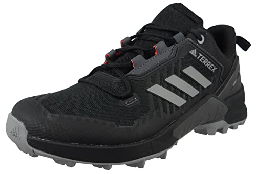adidas Herren Terrex Swift R3 Walking Shoe, Core Black Grey Solar Red, 40 2/3 EU von adidas
