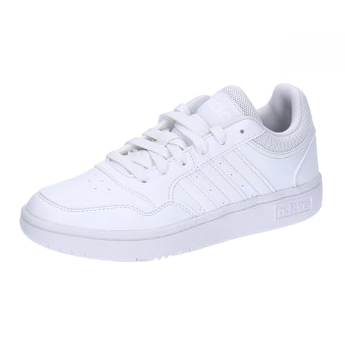 adidas Unisex Kinder Hoops Sneakers, Ftwr White/Ftwr White/Ftwr White, 38 2/3 EU von adidas