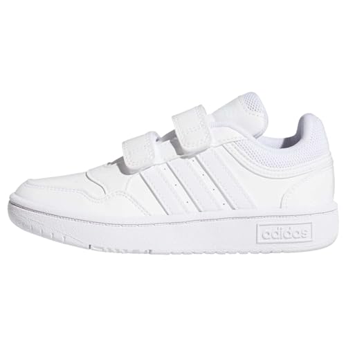 adidas Hoops Lifestyle Hook-and-Loop Shoes Basketball Shoe, FTWR White/FTWR White/FTWR White, 33 EU von adidas