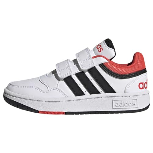 adidas Hoops Lifestyle Basketball Hook-and-Loop Shoes Schuhe, Cloud White/Core Black/Bright Red, 31 EU adidas Hoops Lifestyle Basketball Hook-and-Loop Shoes Schuhe, Cloud White/Core Black/Bright Red, 31 EU von adidas