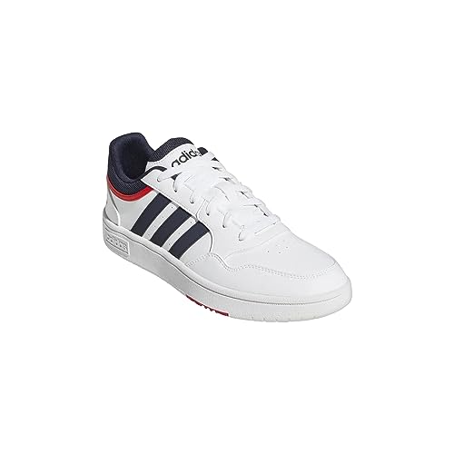 adidas Hoops 3.0 Sneaker Trainer Schuhe (White/Ink, EU Schuhgrößensystem, Erwachsene, Numerisch, M, 43 1/3) von adidas