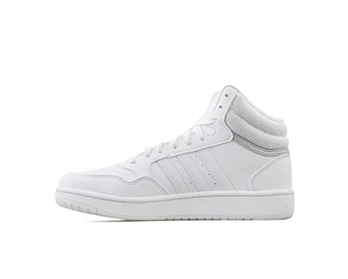 adidas Hoops Mid Shoes Basketball Shoe, FTWR White/FTWR White/Grey Two, 34 EU von adidas