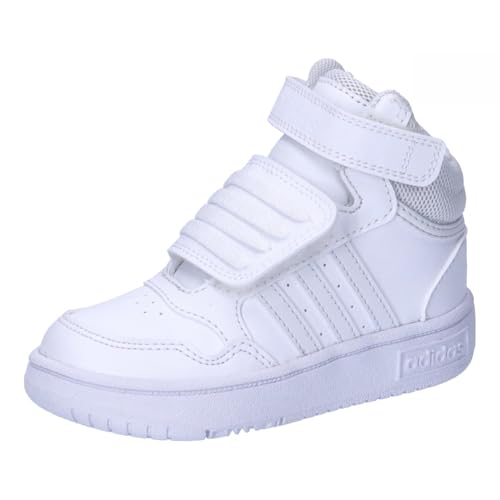 adidas Unisex Kinder Hoops Mid Shoes Schuhe, Cloud White/Cloud White/Cloud White adidas Unisex Kinder Hoops Mid Shoes Schuhe, Cloud White/Cloud White/Cloud White von adidas