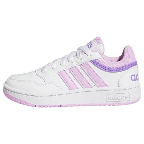 adidas Hoops Shoes Sneaker, FTWR White/Bliss Lilac/Violet Fusion, 37 1/3 EU von adidas