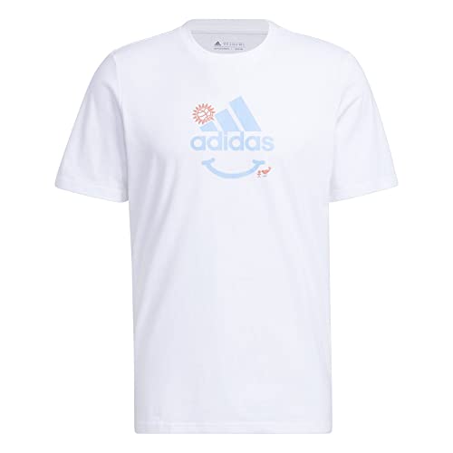 ADIDAS IC1675 M Change T T-Shirt Herren White Größe S von adidas