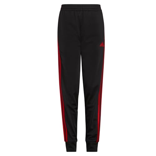adidas Iconic Tricot Jogger Trainingshose für Jungen, Schwarz-roter Kern, Größe S adidas Iconic Tricot Jogger Trainingshose für Jungen, Schwarz-roter Kern, Größe S von adidas