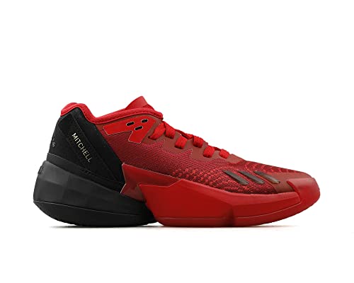 adidas Indoor - Schuhe D.O.N. Issue 4 Training rotschwarz 44 2/3 von adidas