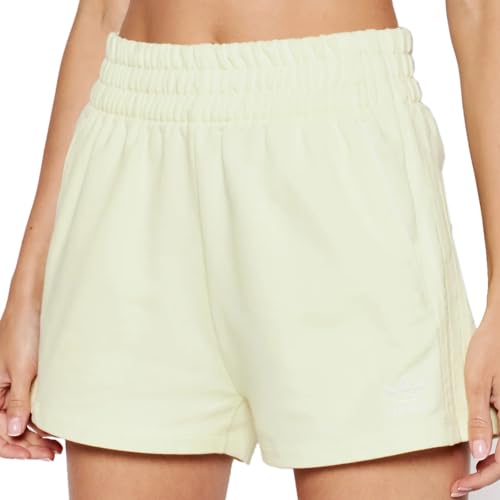 adidas Damen 3 Stripes Shorts 34 Haze Yellow von adidas