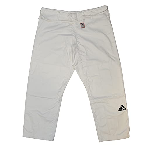 adidas Judohose Weiss IJF 185 cm von adidas