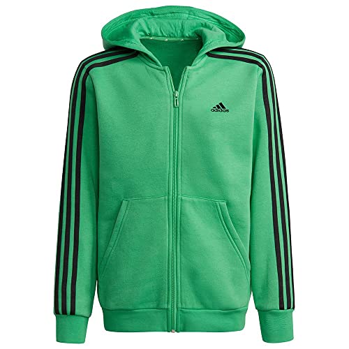 adidas Jungen B 3s Fz Hd Kapuzenpullover, Versem/Schwarz, 7 años von adidas