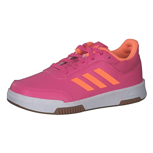 adidas Unisex Kinder Tensaur Sneakers, Pulse Magenta/Beam Orange/Ftwr White, 35.5 EU von adidas