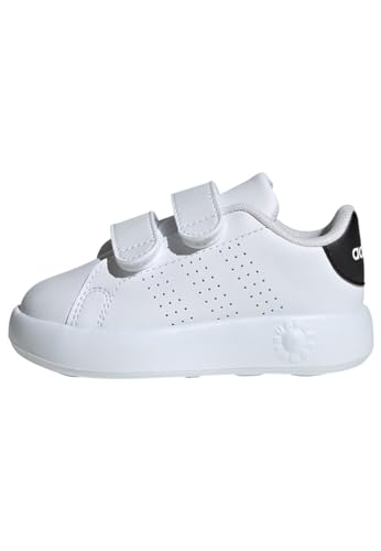 adidas Unisex Baby Advantage Shoes Kids, Cloud White/Cloud White/Cloud White, 24 EU von adidas