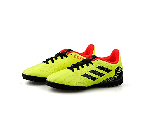 adidas Jungen Unisex Kinder Copa Sense.4 Tf J Sneaker, Team Solar Yellow Core Black Solar Red, 31 EU von adidas