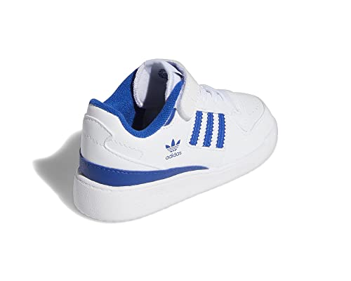 adidas Jungen Unisex Kinder Forum Low I Sneaker, FTWR White Team Royal Blue FTWR White, 25 EU von adidas