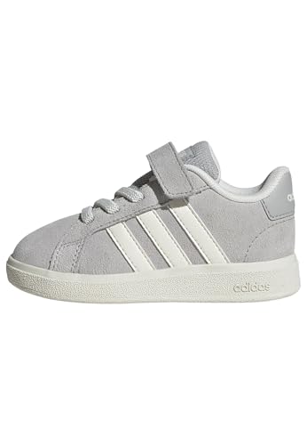 adidas Jungen Unisex Kinder Grand Court 00s Shoes Infants Schuhe, Grey Two/Off White/Cloud White, 23.5 EU von adidas