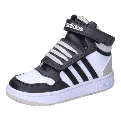adidas Unisex Kinder Hoops Mid Shoes Schuhe, Cloud White/core Black/Orbit Grey adidas Unisex Kinder Hoops Mid Shoes Schuhe, Cloud White/core Black/Orbit Grey von adidas