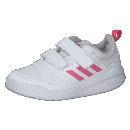 adidas Jungen Unisex Kinder Tensaur C Laufschuh, Cloud White Real Pink Cloud White, 29 EU von adidas