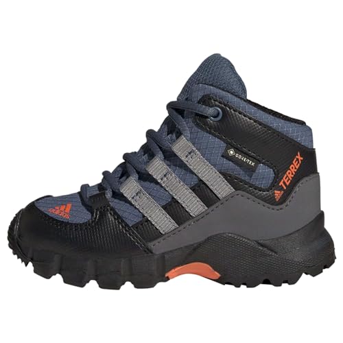 adidas Jungen Unisex Kinder Terrex GTX I Shoes-Mid (Non-Football), Wonder Steel/Grey Three/Impact Orange, 26 EU von adidas