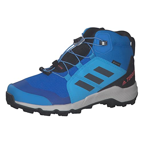 adidas Unisex Kinder Terrex Mid GORE-TEX Sneakers, Blue Rush/Grey Six/Turbo, 33 EU von adidas