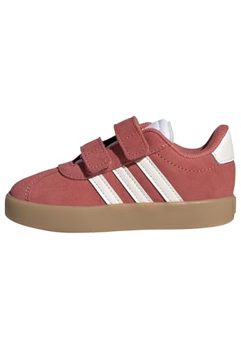 adidas Jungen Unisex Kinder VL Court 3.0 Shoes Infants Schuhe, Preloved Scarlet/Core White/Bright Red, 25.5 EU von adidas