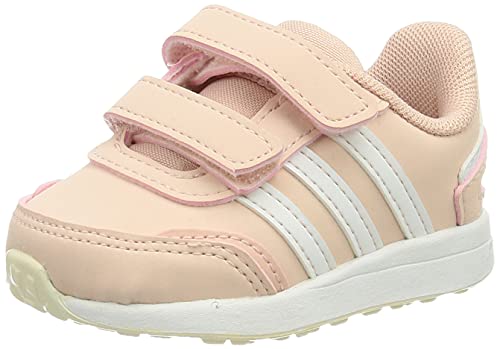 adidas Jungen Unisex Kinder VS Switch 3 Straßen-Laufschuh, Vapour Pink/Cloud White/Scarlet, 24 EU von adidas