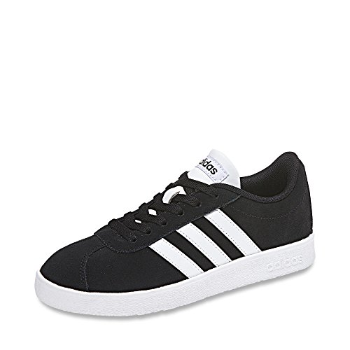 adidas Jungen Unisex Kinder Vl Court 2.0 K Fitnessschuhe, Schwarz Negbas Ftwbla 000, 33 EU von adidas