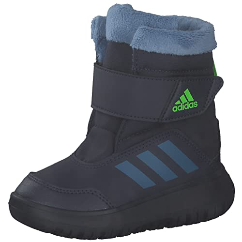 adidas Jungen Unisex Kinder Winterplay I Shoes-High (Non-Football), Bleu Marine Vert, 21 EU von adidas