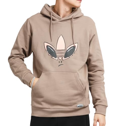 adidas Kapuzen-Sweatshirt Beige Herren Q1 Beige XS, beige, XS von adidas