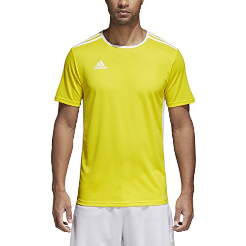 adidas Kinder Men's Soccer entrada 18 Jersey Hemd, Gelb/Weiß, XX-Large von adidas
