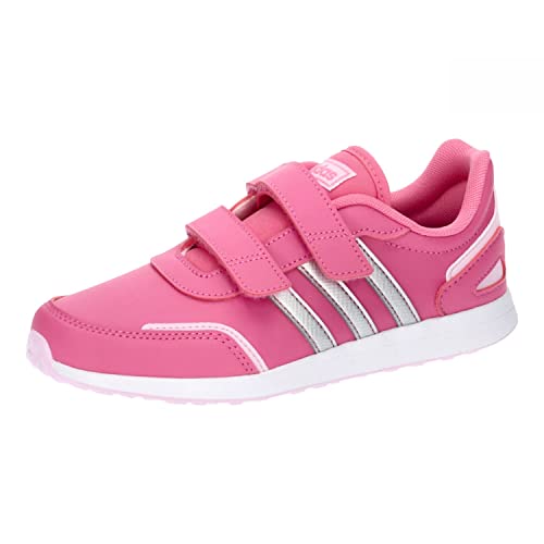 adidas VS Switch 3 Lifestyle Running Hook and Loop Strap Shoes Laufschuhe, Pulse Magenta/Silver met./Orchid Fusion, 33 EU von adidas