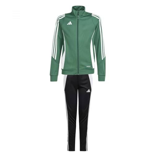 adidas Kinder Trainingsanzug Tiro 24 Team Dark Green/White 164 adidas Kinder Trainingsanzug Tiro 24 Team Dark Green/White 164 von adidas