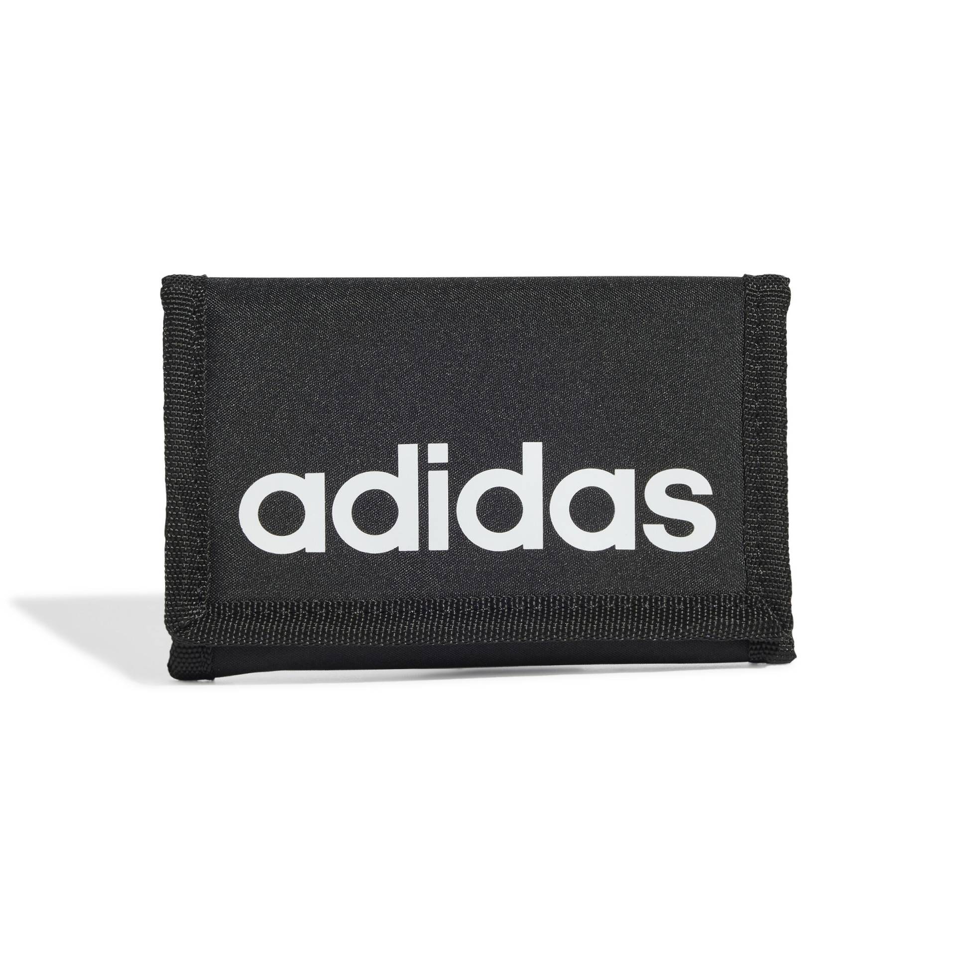 adidas - LINEAR WALLET Black von adidas