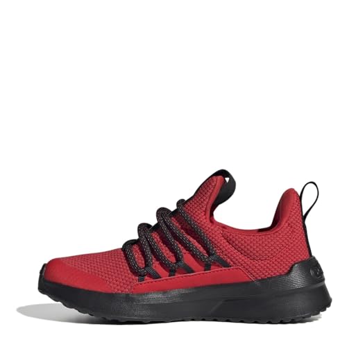 adidas LITE Racer Adapt 5.0 K Sneaker, Vivid red/Power red/core Black, 31 EU von adidas