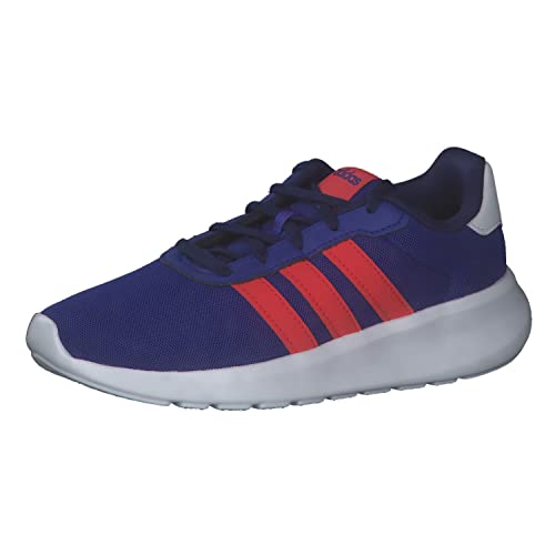 adidas Lite Racer 3.0 Sneaker, Lucid Blue/FTWR White/Bright red, 37 1/3 EU von adidas