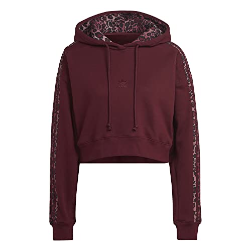 adidas Logo Women Hoody (34, Maroon) von adidas