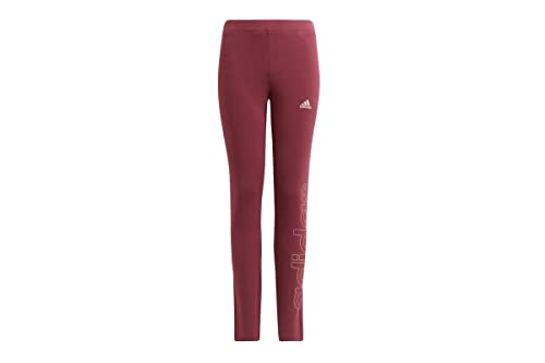 adidas Mädchen G Lin Leg Leggings, Carvic/Rubhal, 14 años von adidas