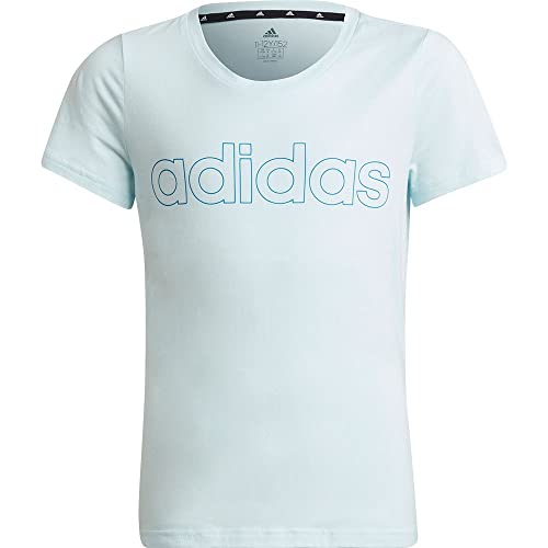 adidas Mädchen G Lin T Tshirt, Casazu/Azubri, 6 años von adidas