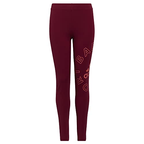 adidas Mädchen G Logo Tig Leggings, Burleg/Semtur, 12 años von adidas