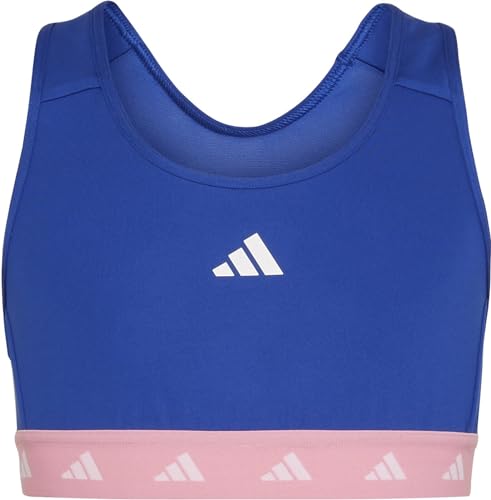 adidas Mädchen G Tf Power Bra Sport-BH, Azurea/Rosgoz, 8 años von adidas