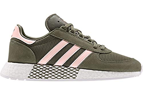 adidas Marathon Tech W Schuhe raw Khaki/Ice pink von adidas